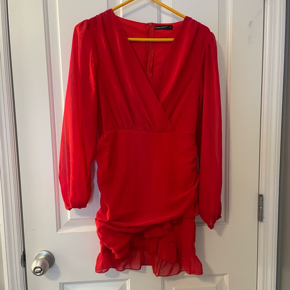 Red dress